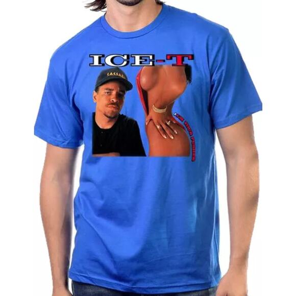 NEW ICE-T Graphic T SHIRT 4XL TEE Mens Womens Im Your Pusher 100% Cotton Caesars - Picture 3 of 7